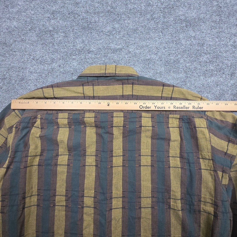 Vintage Jhane Barnes Storm Shirt Men Large Multi Abstract Art Long Sleeve - Picture 11 of 13